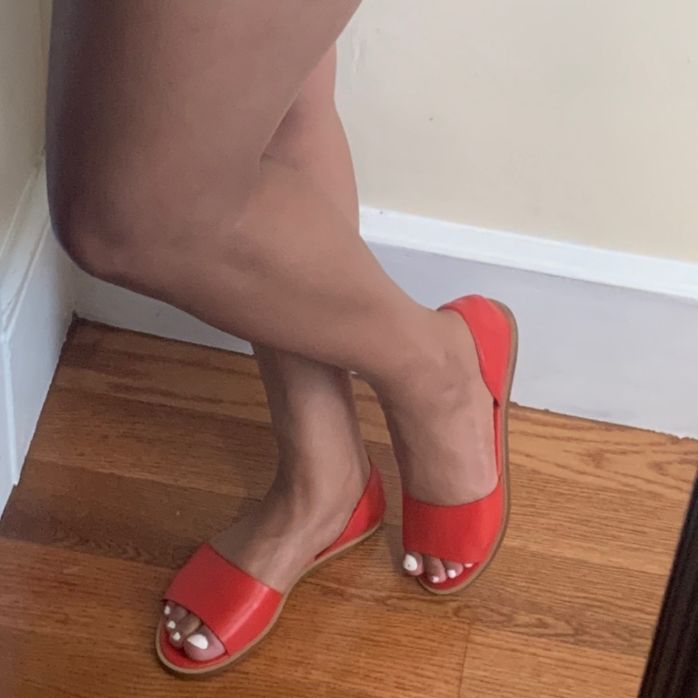 Cute Red Sandals